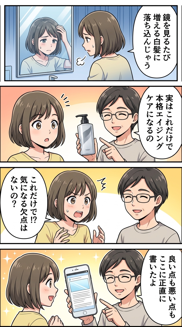 黒髪スカルプとは