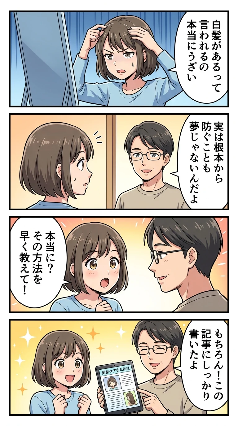 白髪 うざい