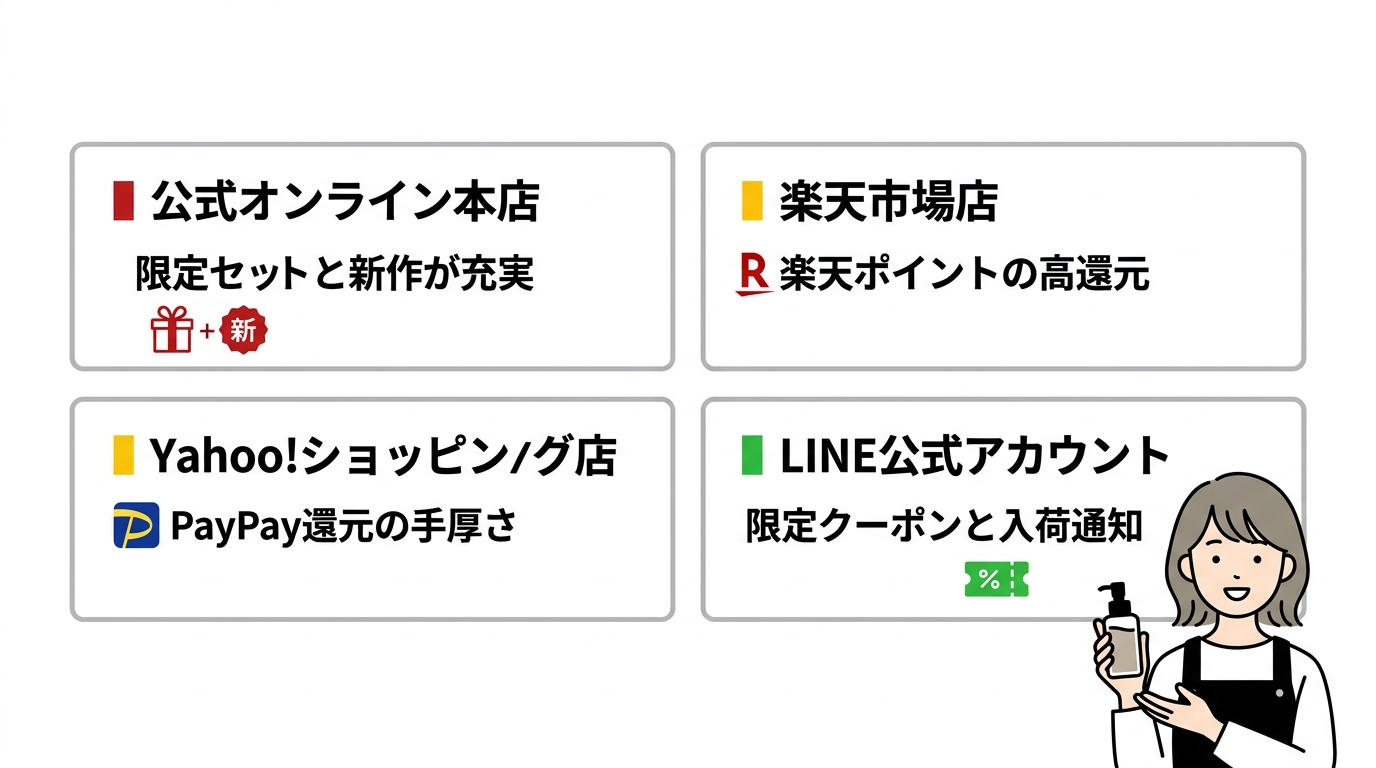 ALBUM各オンラインストアの比較と選び方