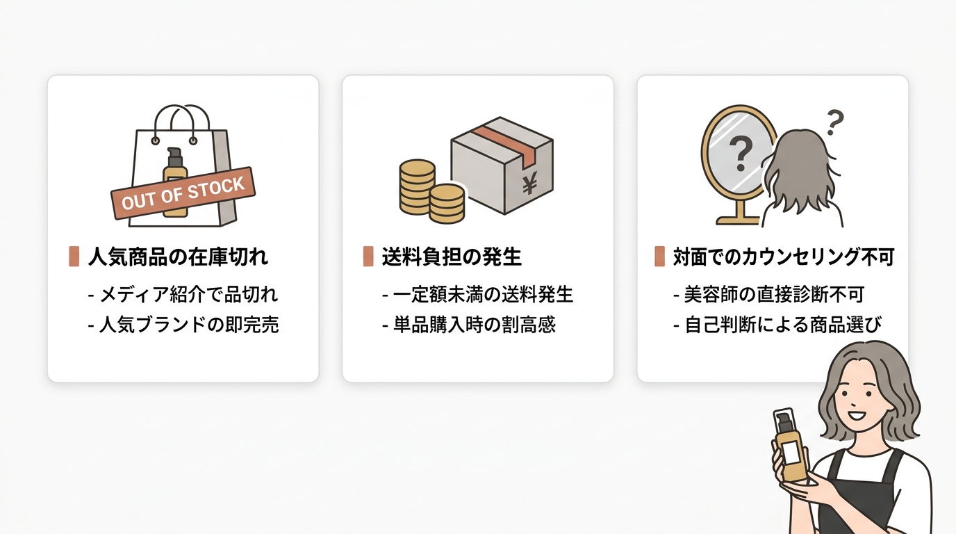 ALBUM公式ストアを利用するデメリット