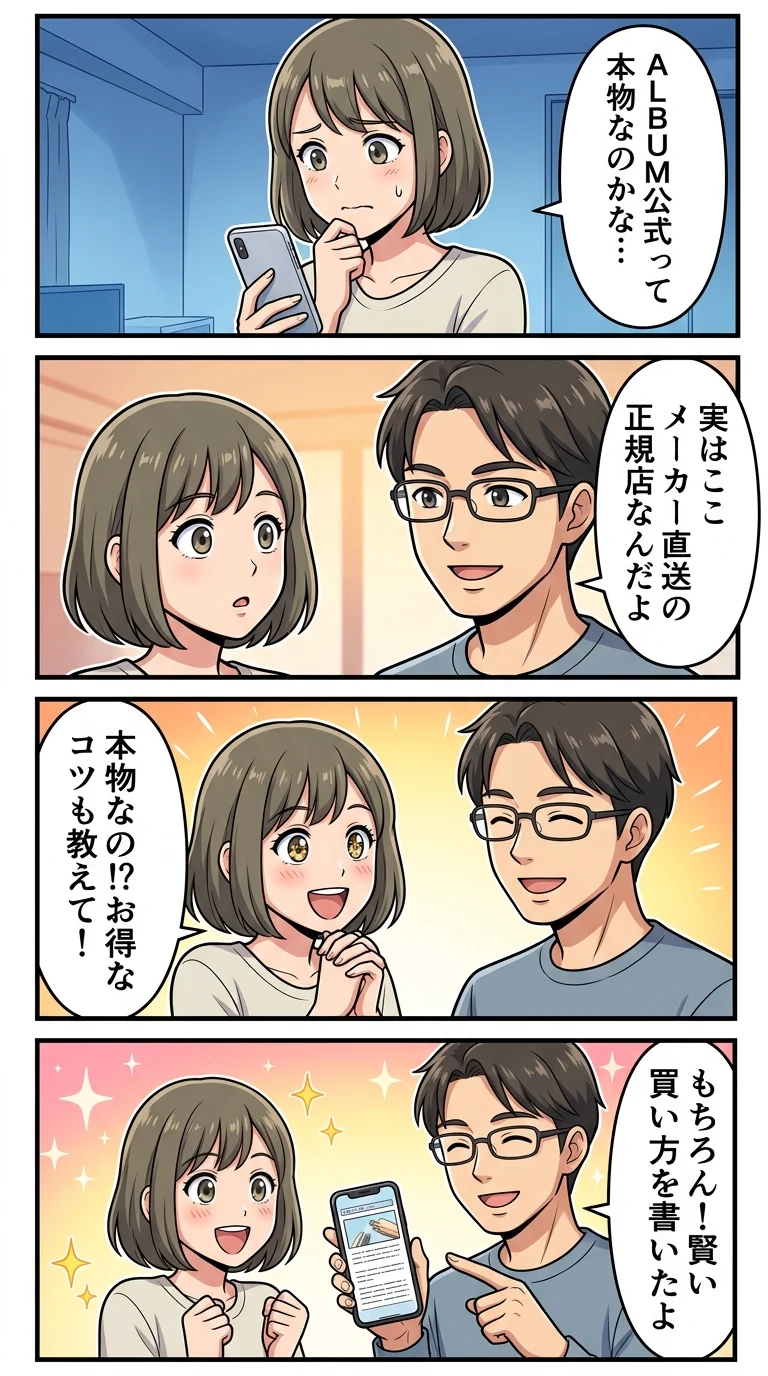 美容室ALBUM公式 サロン専売品