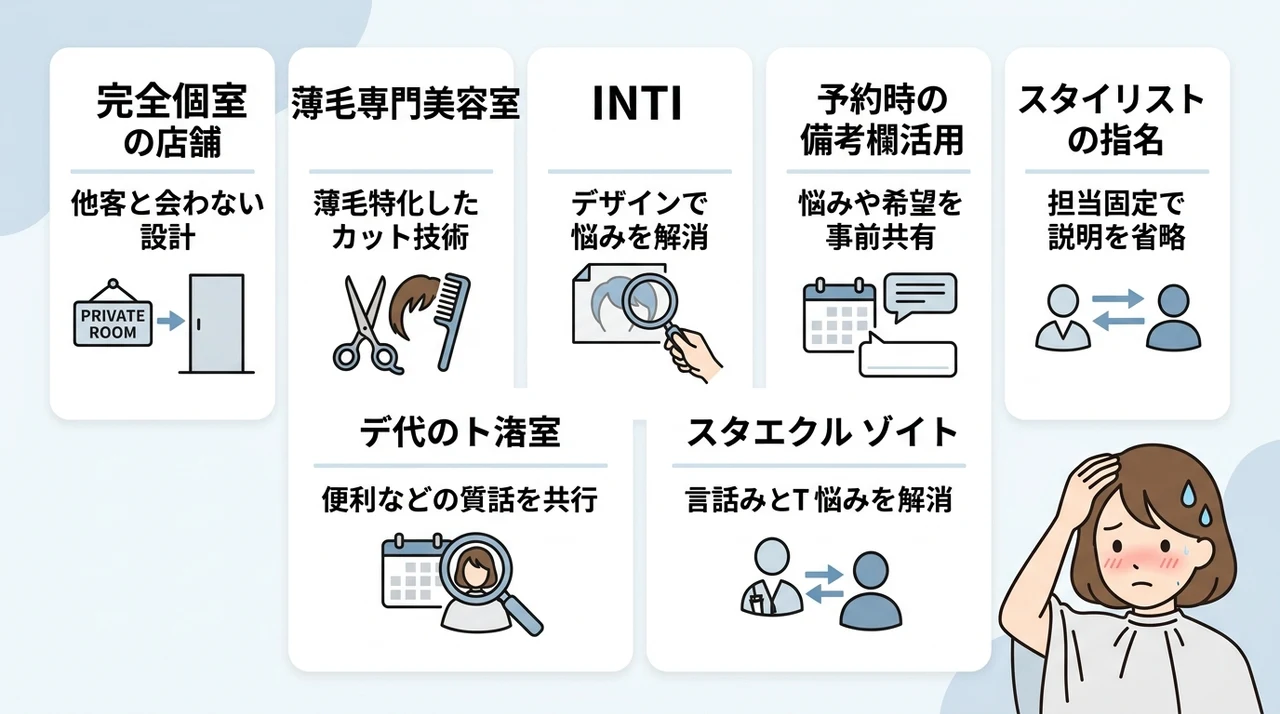 恥ずかしい思いをしない美容院の選び方と予約のコツ