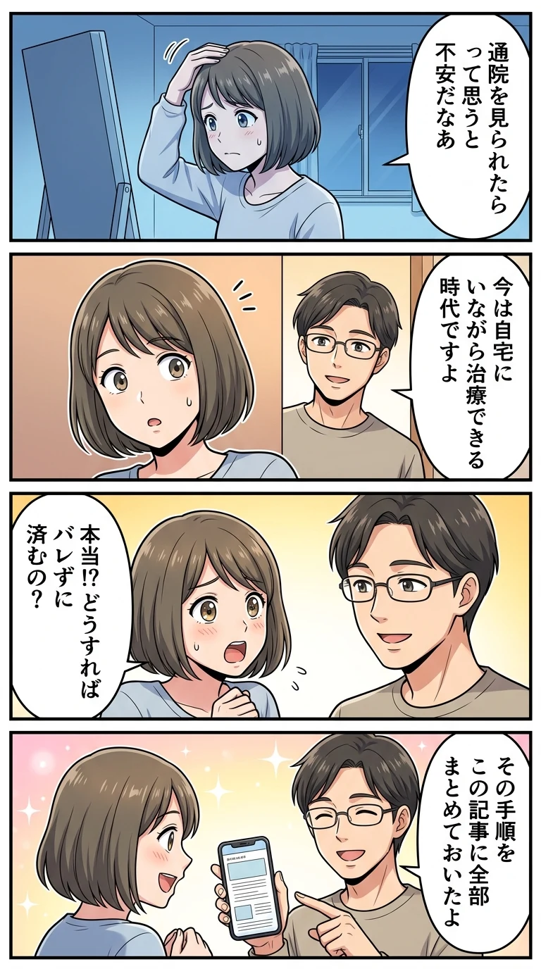 薄毛 治療 恥ずかしい