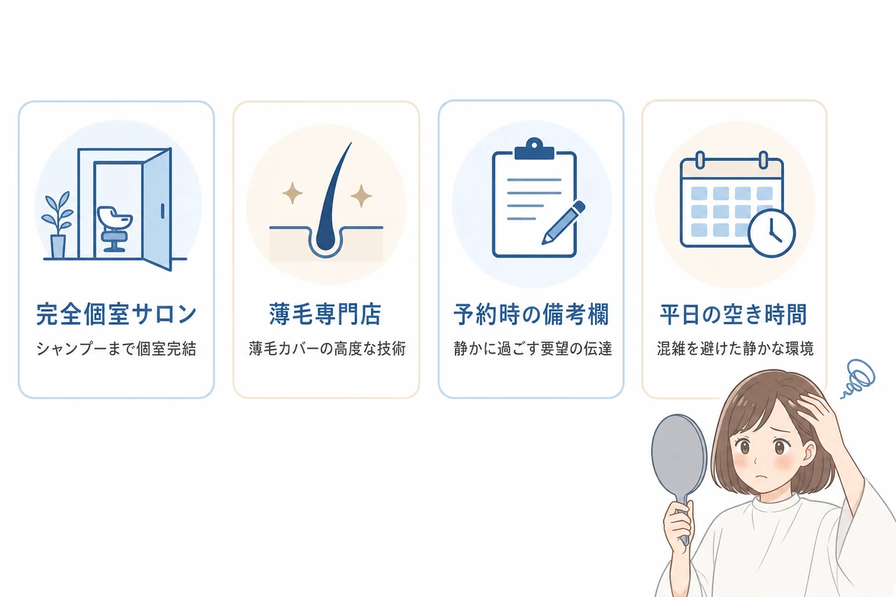 恥ずかしくない美容室の探し方と予約のコツ