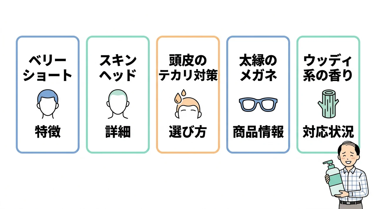 ダサい薄毛を回避する髪型とスキンケアのコツ