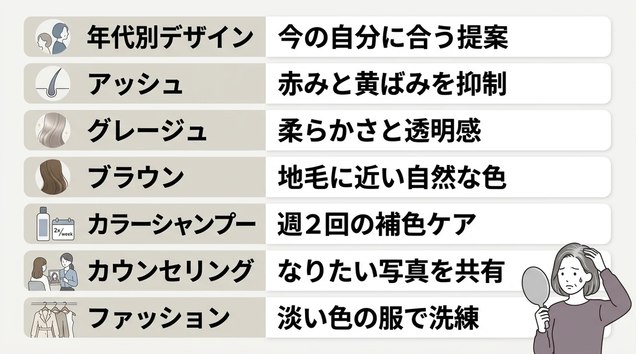 ダサい失敗を防ぐオーダーとケア術7選