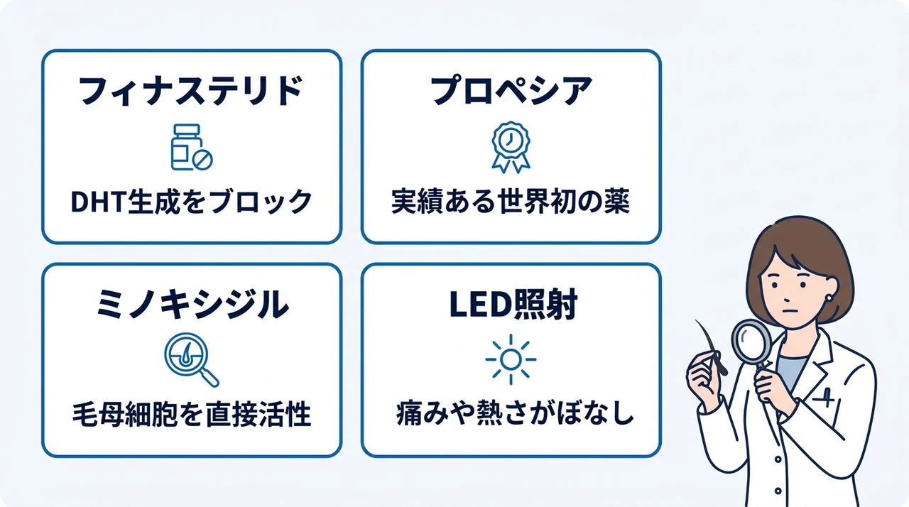 異常な抜け方を防ぐおすすめの改善対策4選