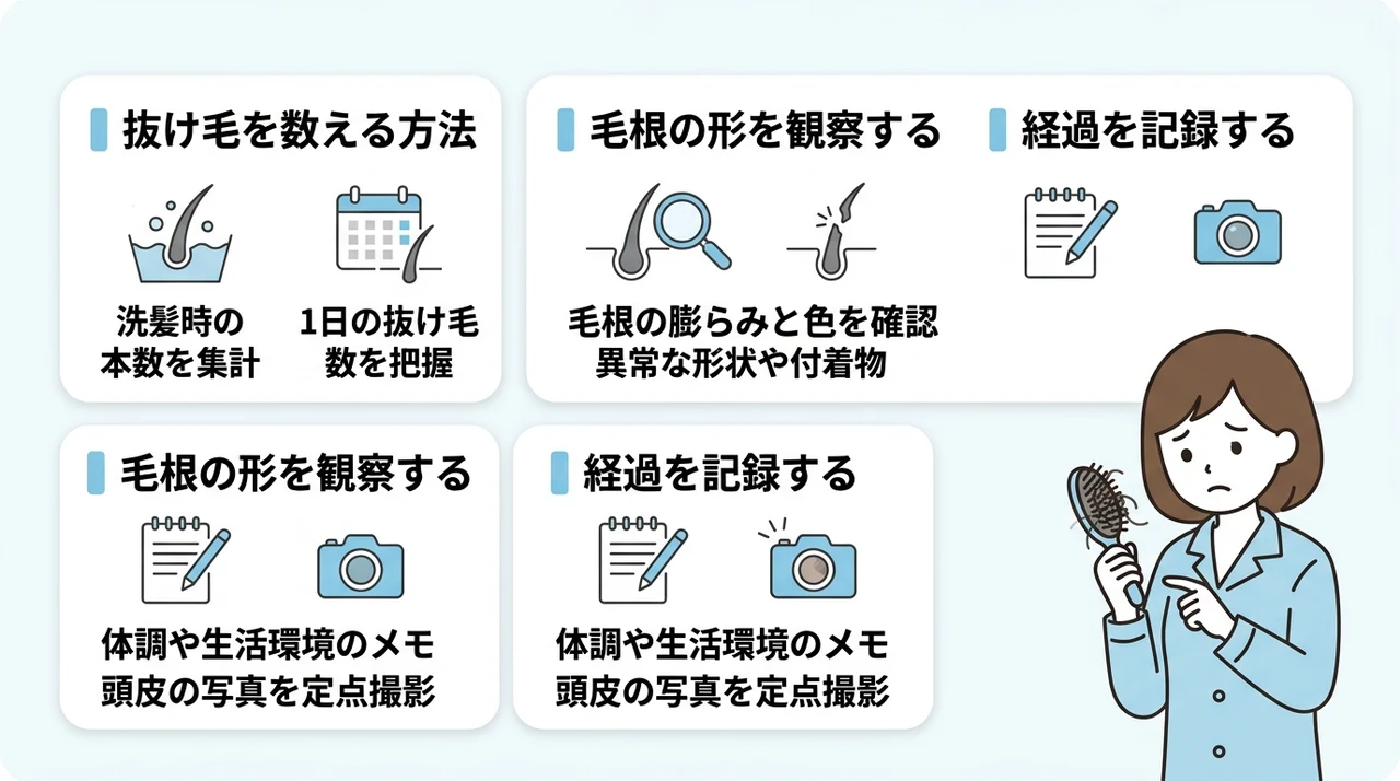 受診時に役立つセルフチェック法