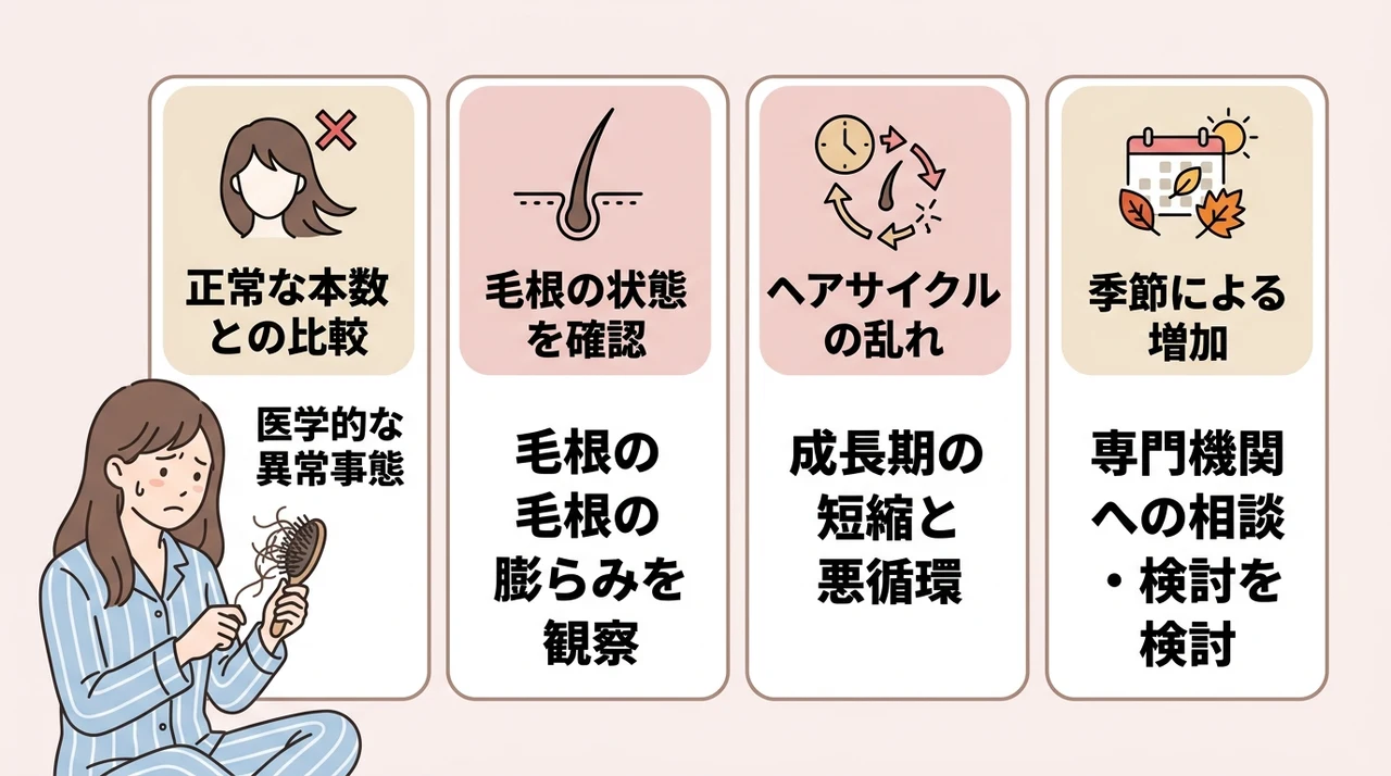 1日300本の抜け毛に悩む女性へ知恵袋より深刻な解決策