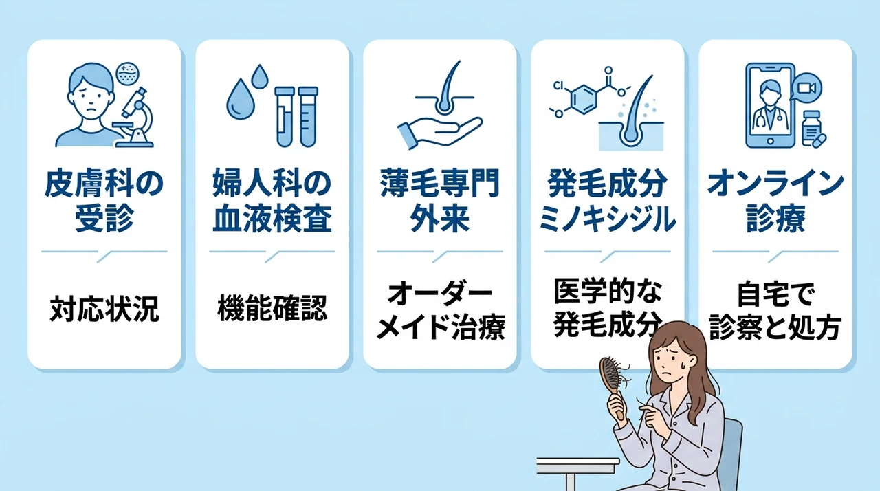 受診から治療まで本質的な解決策のロードマップ