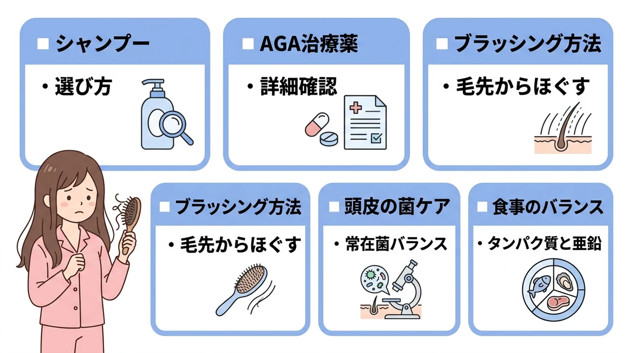 ロングヘアの抜け毛を抑える正しい対策とケア方法