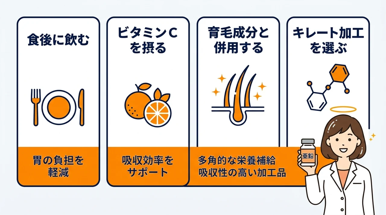 亜鉛サプリの効果を最大化する飲み方と選び方のコツ