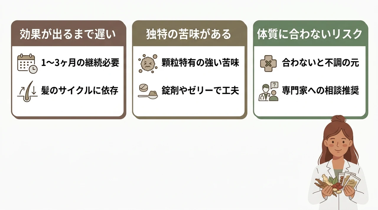 漢方の服用前に知るべきデメリット