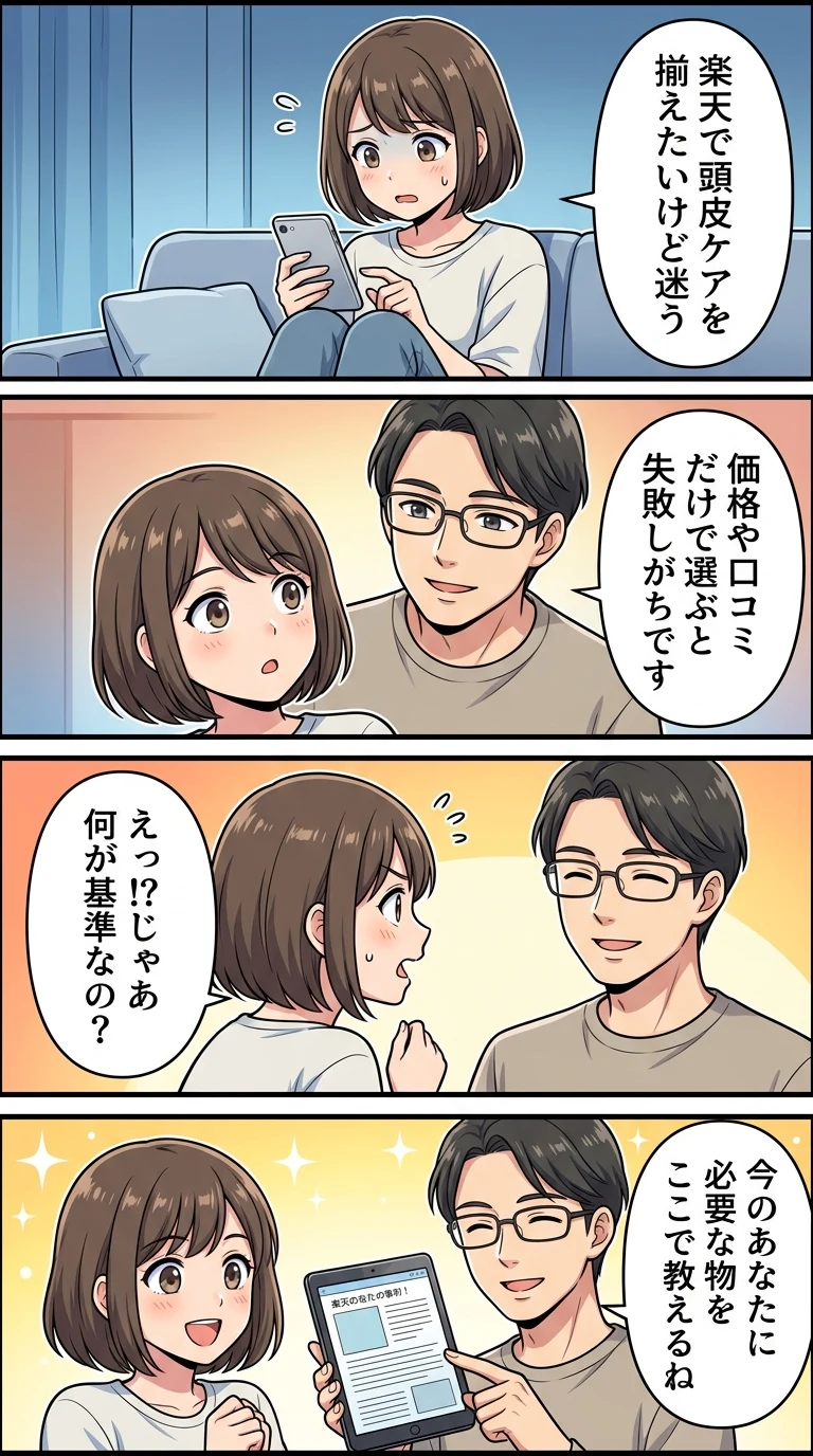 楽天お買い物マラソン 頭皮ケア