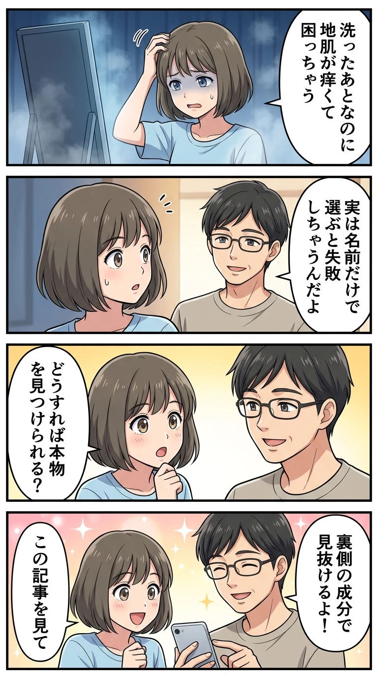 アミノ酸シャンプー おすすめ 頭皮