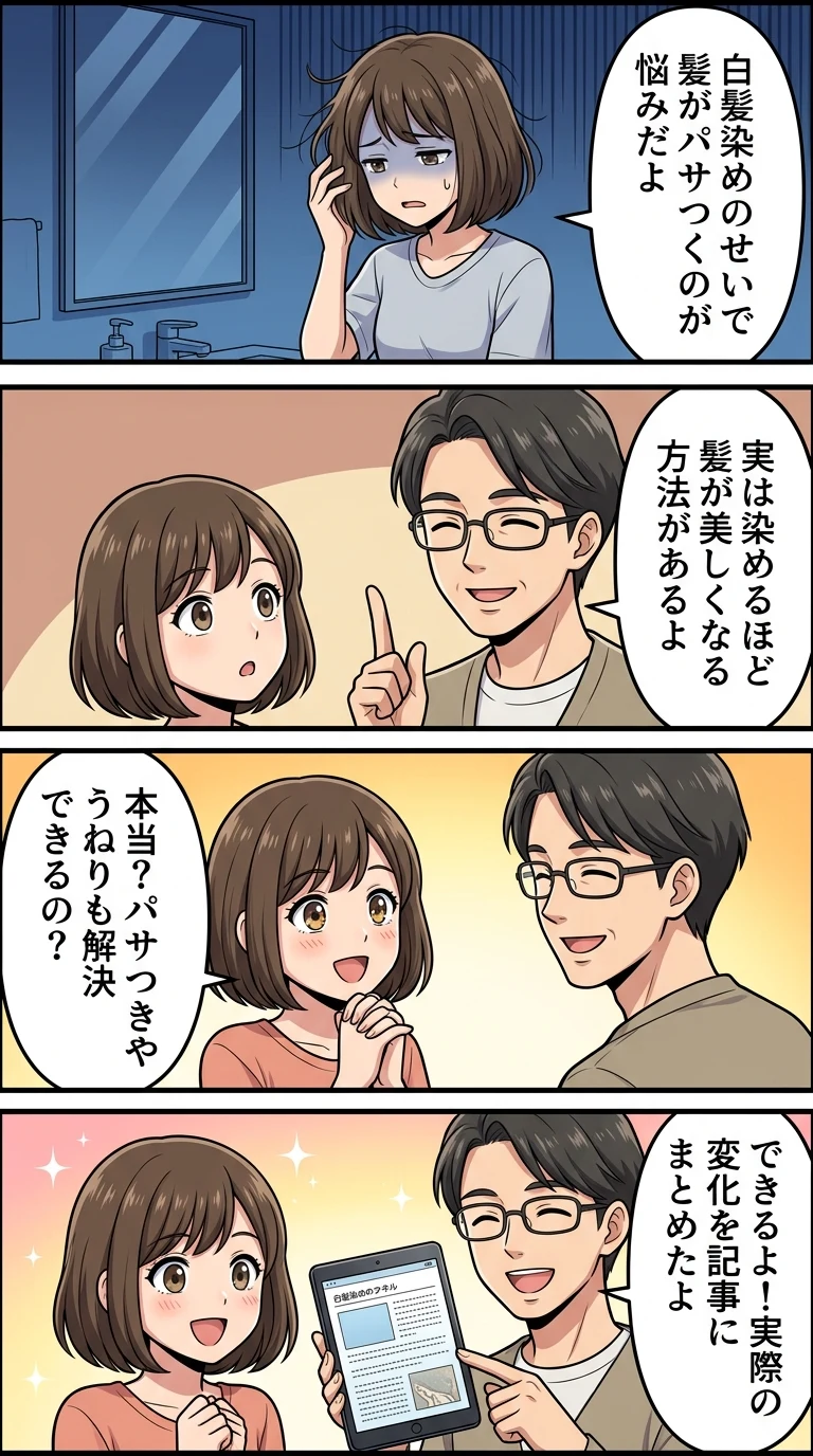 KAMIKA カラートリートメント 効果